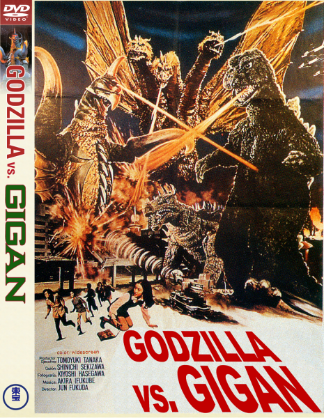 Filme: Godzilla vs Gigan 1972 (Digital 1 DVD) ©