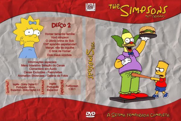 Os Simpsons (7ºTemporada Completa) (Digital 4 DVDs)✐